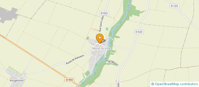 localisation de l'entreprise LES FRIPES DU ROY SI VINTAGE M'ETAIT COMPTE à YEVRE-LA-VILLE