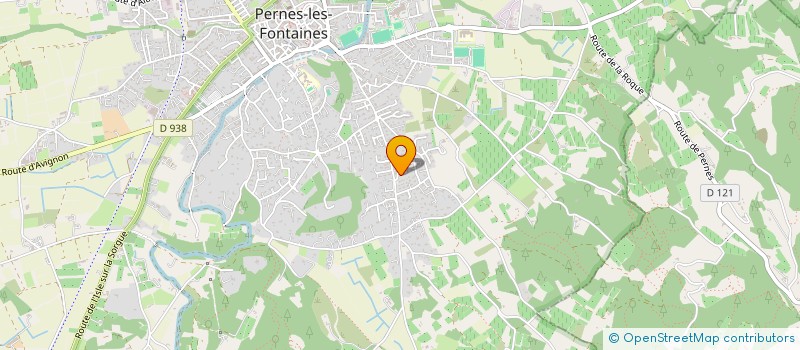 localisation de l'entreprise LES FRIPONS  PERNES-LES-FONTAINES