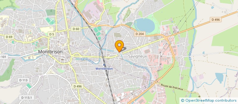 localisation de l'entreprise LES FRIPOUILLES à SAVIGNEUX