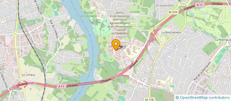localisation de l'entreprise LES FROGGIES  NANTES