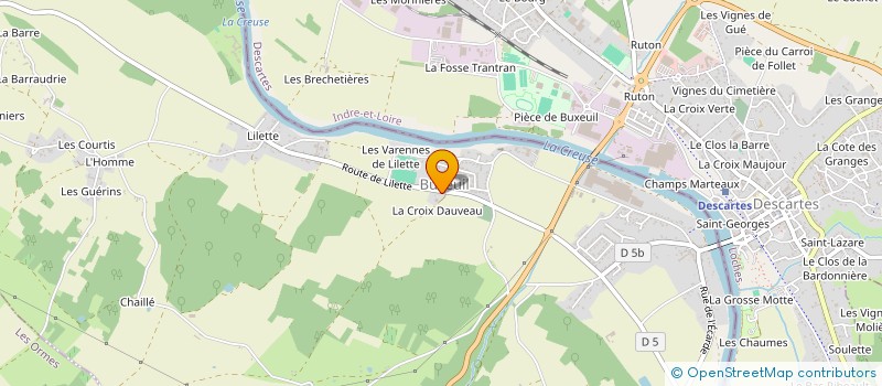 localisation de l'entreprise LES FROMAGERS PAYSANS à BUXEUIL