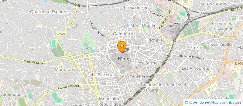 localisation de l'entreprise LES FROMAGES DE SYLVAIN à NIMES