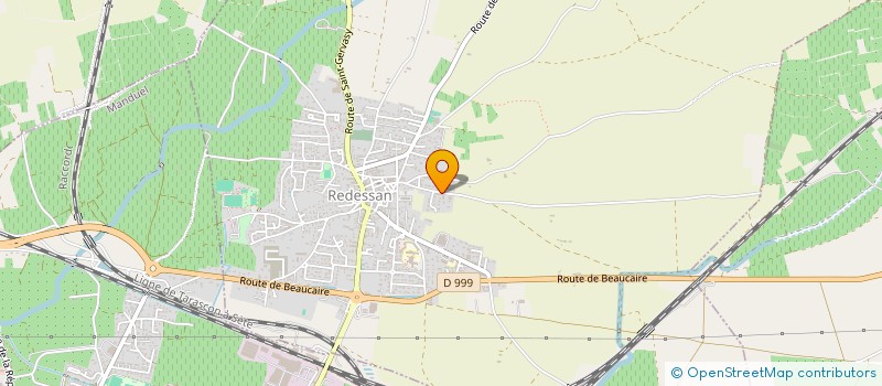 localisation de l'entreprise LES FRUITS DE LA DEVEZE  REDESSAN