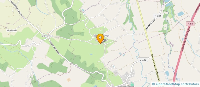 localisation de l'entreprise LES FRUITS DE TROUFETTE à VIELLENAVE-D'ARTHEZ