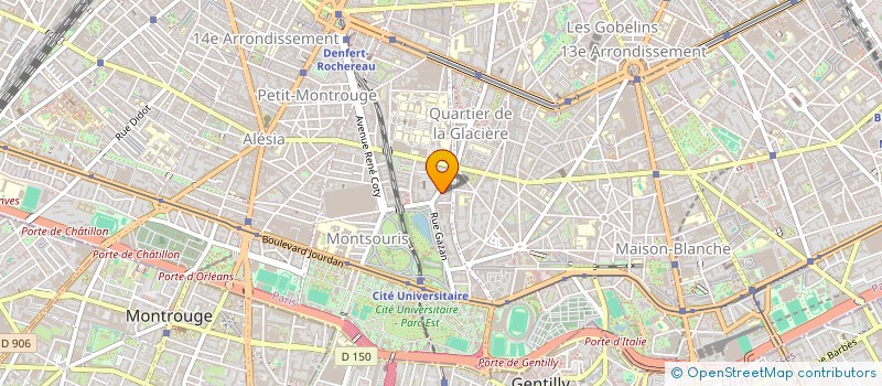 localisation de l'entreprise LES FRUITS DU PARC  PARIS