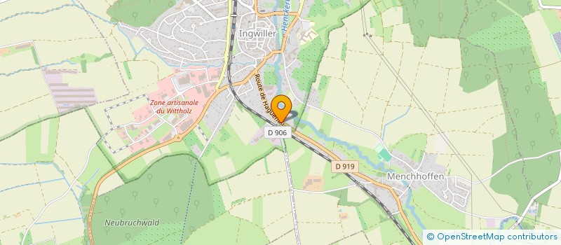 localisation de l'entreprise LES FUMES DES VOSGES DU NORD à WEITERSWILLER