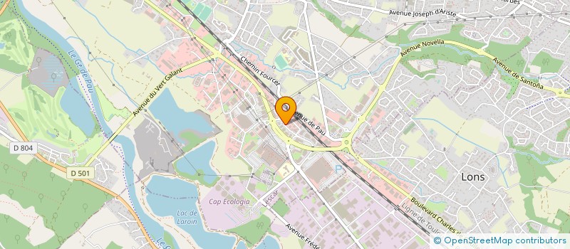 localisation de l'entreprise LES FURETS RAMONEURS à LESCAR