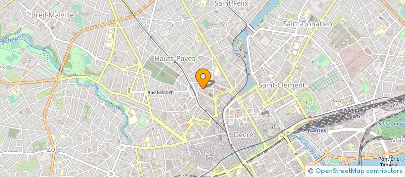 localisation de l'entreprise LES FURTIFS PRODUCTION à NANTES