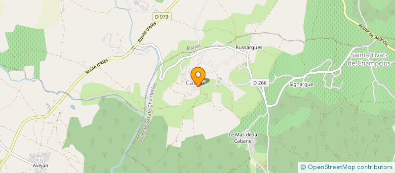 localisation de l'entreprise LES FUSIOLES  SAINT-JEAN-DE-MARUEJOLS-ET-