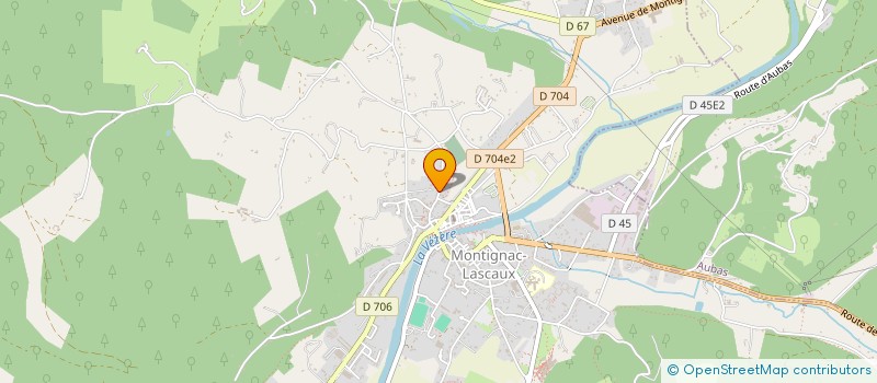 localisation de l'entreprise LES G à MONTIGNAC-LASCAUX