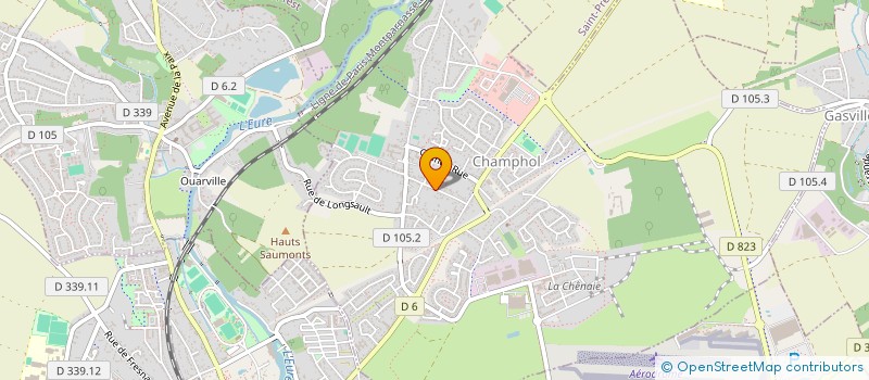 localisation de l'entreprise LES G.O. D'HALLOWEEN à SAINT-AUBIN-DES-BOIS