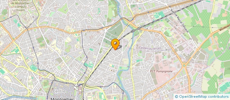 localisation de l'entreprise LES GAIS LORIOTS à MONTPELLIER