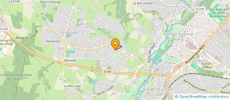 localisation de l'entreprise LES GAIS LURONS DU MUSETTE à LIMOGES