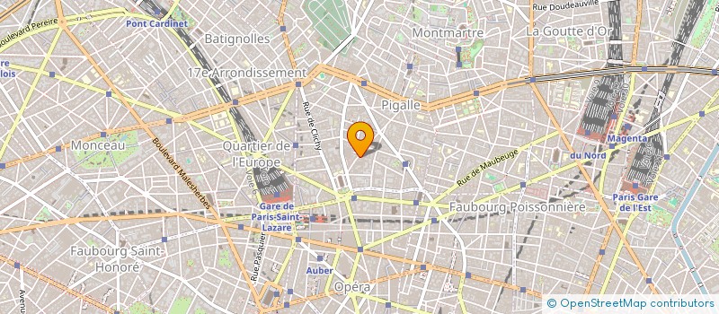 localisation de l'entreprise LES GALAS DE LA FRANCOPHONIE à PARIS