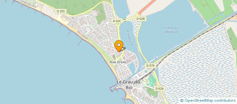localisation de l'entreprise LES GALERIENS à LE GRAU-DU-ROI