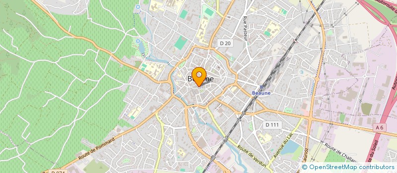 localisation de l'entreprise LES GALERIES DE BOURGOGNE à BEAUNE