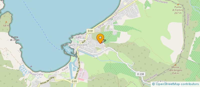 localisation de l'entreprise LES GALETS à SAINT-FLORENT