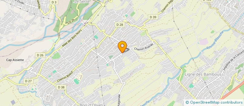 localisation de l'entreprise LES GALETS DU SUD SARL à SAINT-PIERRE