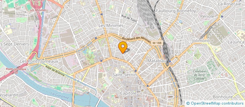 localisation de l'entreprise LES GALIPES à TOULOUSE