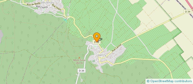 localisation de l'entreprise LES GALIPES DE L'AMOUR  VERZY