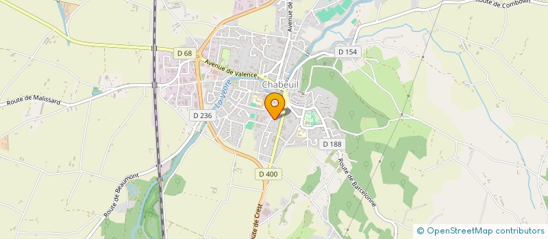 localisation de l'entreprise LES GALLES  MEYREUIL