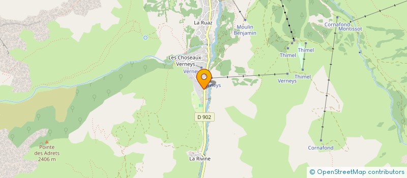 localisation de l'entreprise LES GALLICES  VALLOIRE