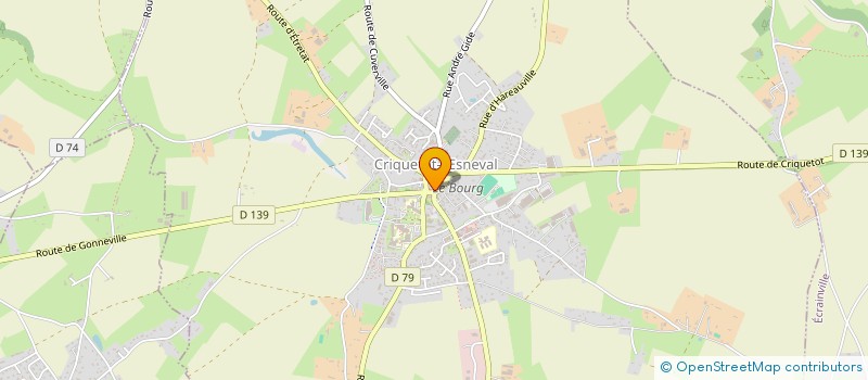 localisation de l'entreprise LES GALOCHEUX DU PAYS DE CAUX DE CRIQUETOT L'ESNEVAL  CRIQUETOT-L'ESNEVAL