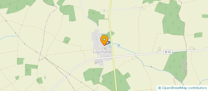 localisation de l'entreprise LES GALOP'INS DU CHEYENNE  COURCHAMP