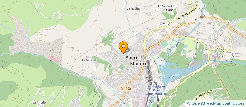 localisation de l'entreprise LES GALOPINS à MONTVALEZAN