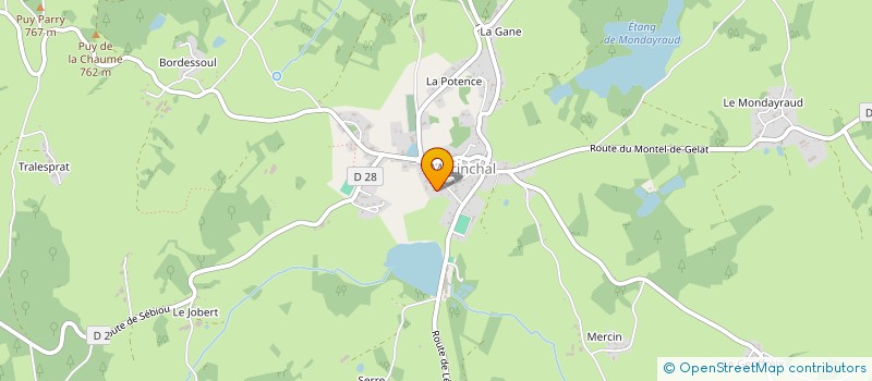 localisation de l'entreprise LES GALOPINS EN MARCHE à MERINCHAL