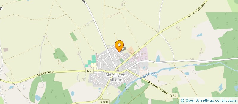 localisation de l'entreprise LES GAMELLES DE L'AMITIE à MARCILLY-EN-VILLETTE