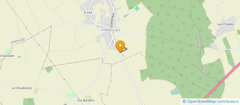 localisation de l'entreprise LES GAMERS DU GATINAIS  BRANNAY