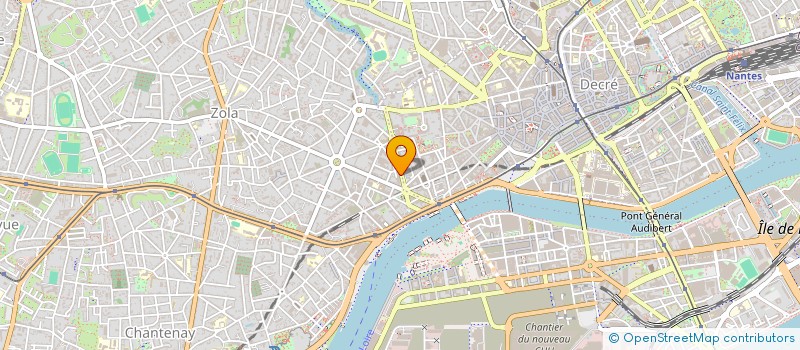 localisation de l'entreprise LES GAMINES à NANTES