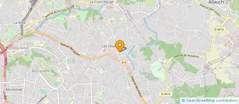 localisation de l'entreprise LES GAMINS DES OLIVES à MARSEILLE