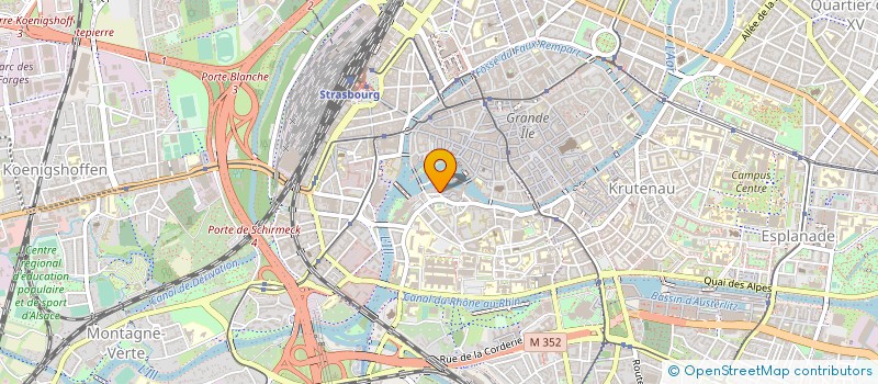 localisation de l'entreprise LES GARAGES RUE FREYSZ ROBERTSAU à STRASBOURG