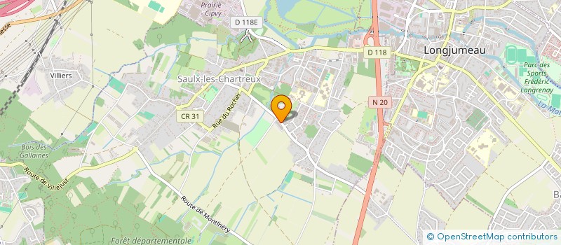 localisation de l'entreprise LES GARAGES XYZ à SAULX-LES-CHARTREUX