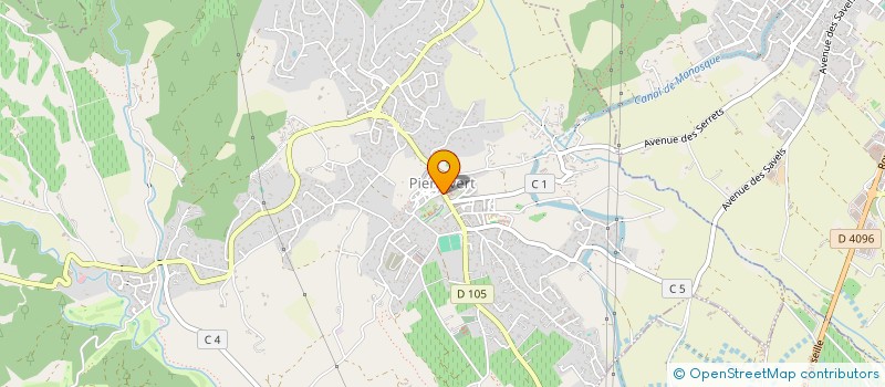 localisation de l'entreprise LES GARAGEURS  PIERREVERT