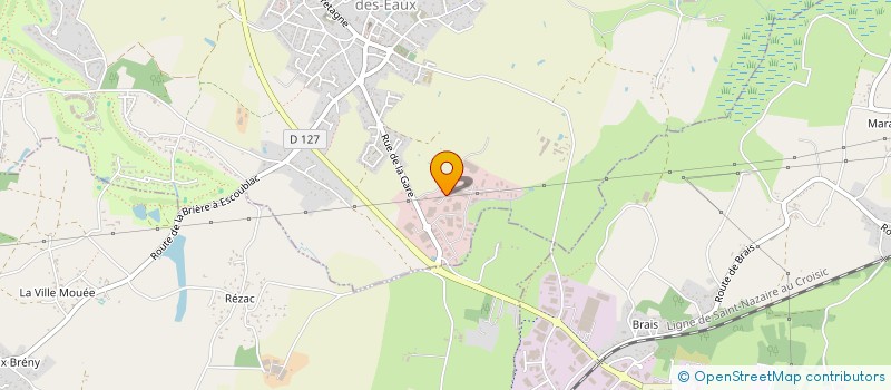 localisation de l'entreprise LES GARCONS  SAINT-ANDRE-DES-EAUX