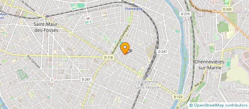 localisation de l'entreprise LES GARCONS à SAINT-MAUR-DES-FOSSES