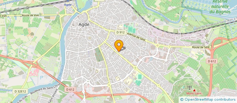 localisation de l'entreprise LES GARCONS  ARVIEU