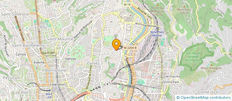 localisation de l'entreprise LES GARCONS TD à NICE
