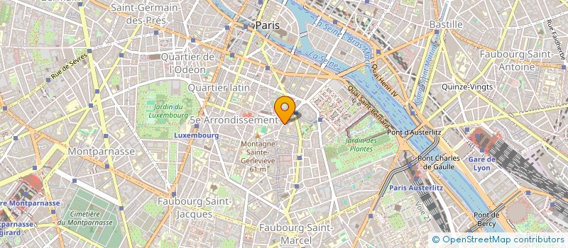 localisation de l'entreprise LES GARDES DE SCEAUX  PARIS