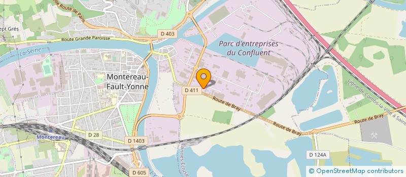 localisation de l'entreprise LES GARDES FRANCAISES  SAINT-AGNAN