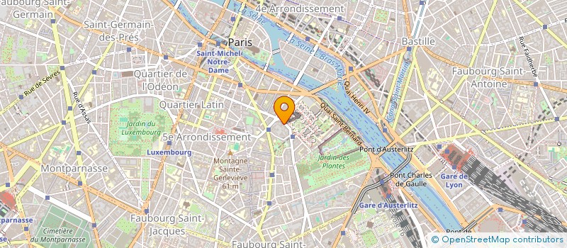 localisation de l'entreprise LES GARDIANS DU DESERT  PARIS