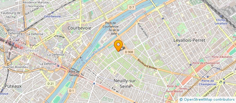 localisation de l'entreprise LES GARDIENS DE L'IMMOBILIER à NEUILLY-SUR-SEINE