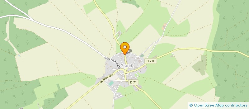 localisation de l'entreprise LES GARENNES  GRAND