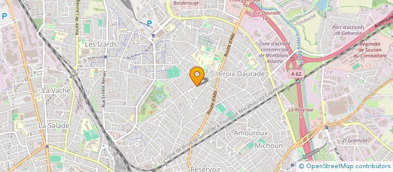 localisation de l'entreprise LES GARES à TOULOUSE