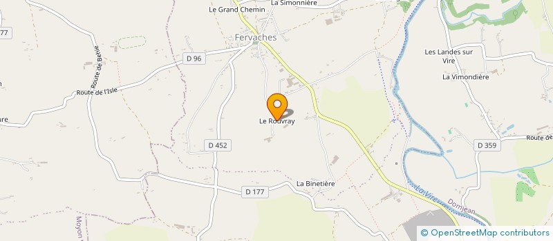 localisation de l'entreprise LES GARS D'ICI ET D'AILLEURS à TESSY-BOCAGE