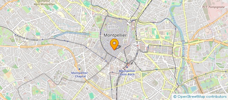 localisation de l'entreprise LES GARS DE LA MARINE à MONTPELLIER