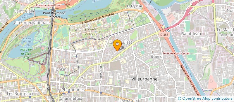 localisation de l'entreprise LES GARS LERIENS à LYON